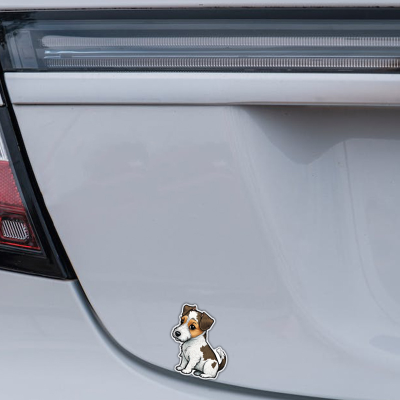 Car Sticker Jack Russell Sticker Dog Sticker Animals Stickers Jack Russell  Terrier Decal Jack Russell Lover I Love Dog Car Dog Sticker 210 