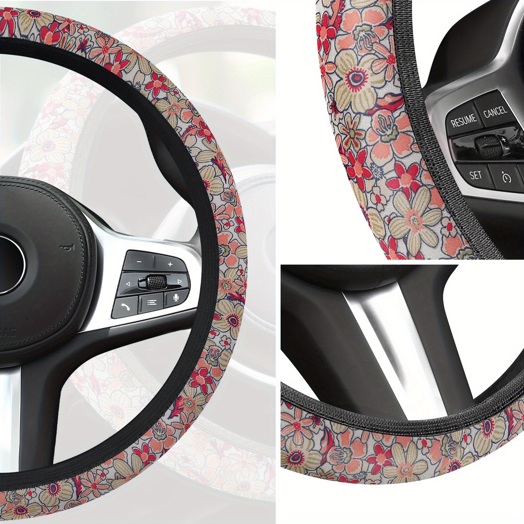 Colorful steering deals wheel covers