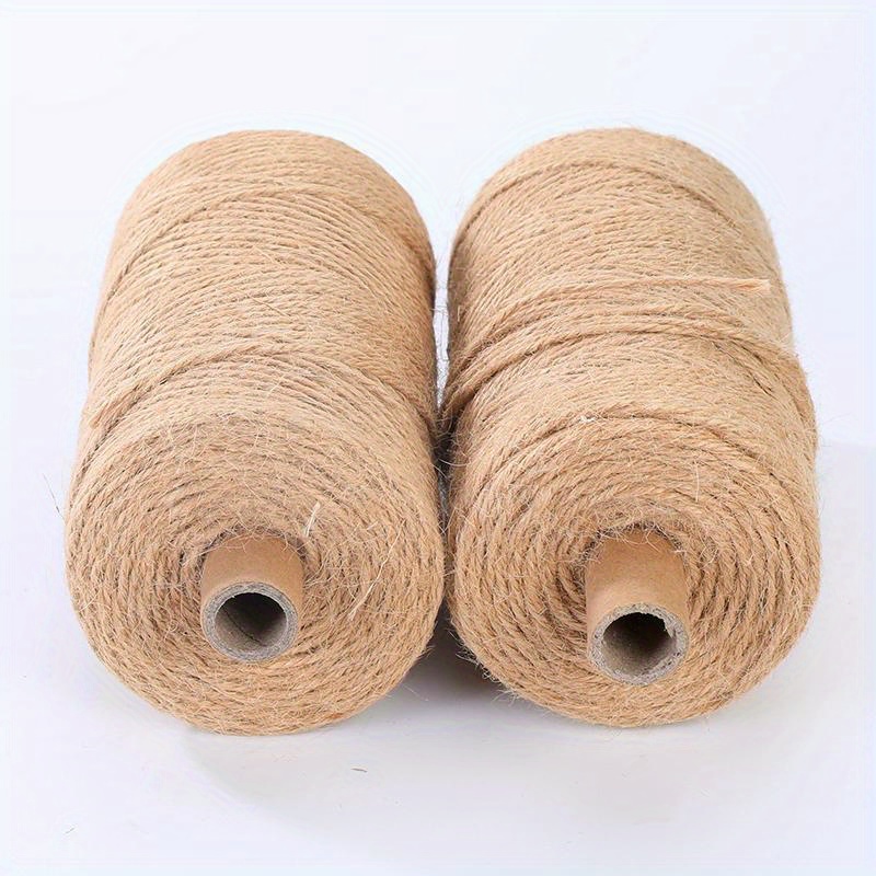 Natural Jute Twine Long Twine Crafts Gift Wrapping Packing - Temu