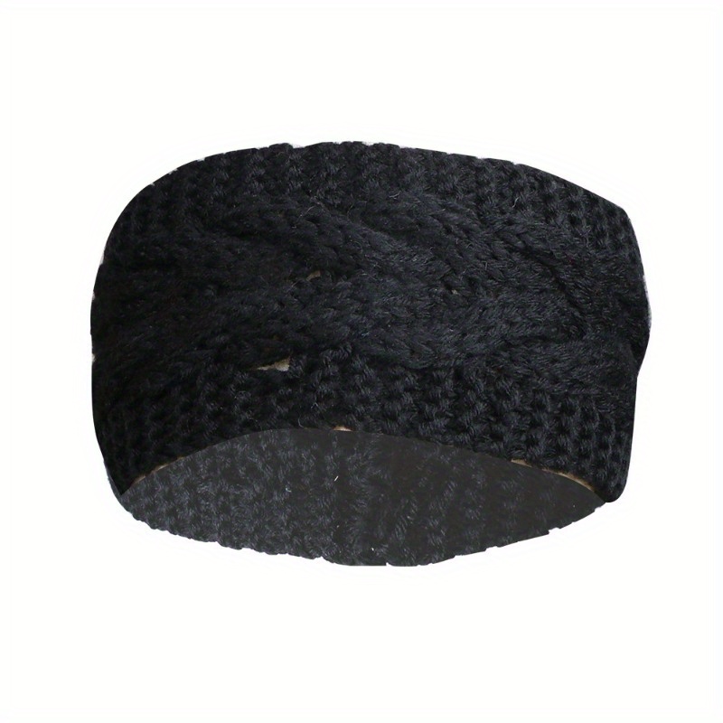 Black Knitted Headband