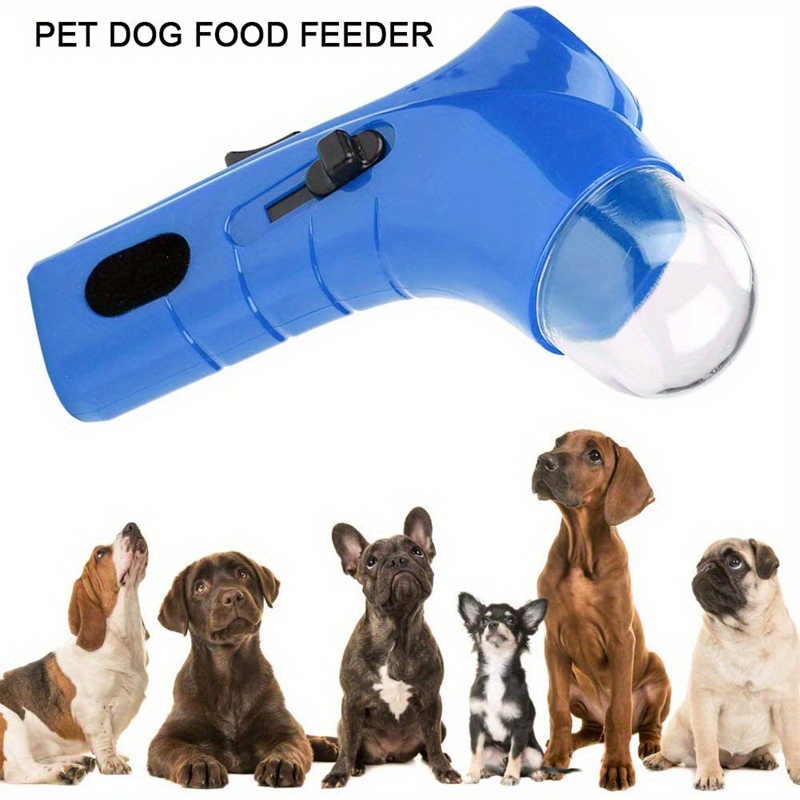 Pet Treat Launcher Dog Food Catapult Dog Stuff Puppy Snack Shooter Feeder  Pet Training Dog Interactive Toys