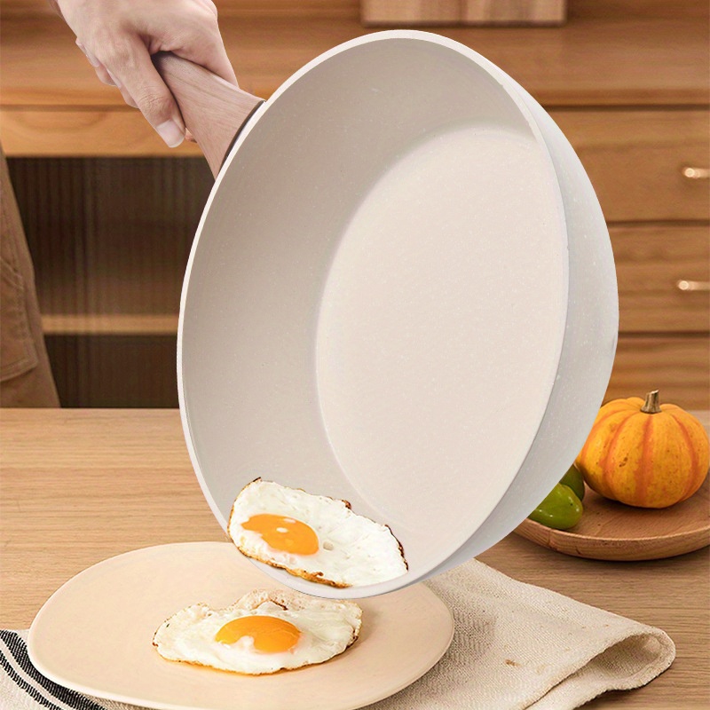 Stainless Steel Non-stick Pan, Steak Frying Pan, Wok, Electric Magnetic  Stove Special, Frying Egg, Fish, Small Frying Pan - Temu