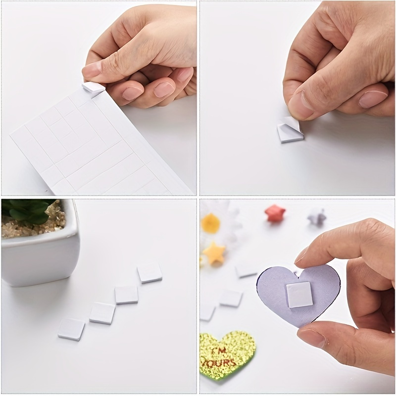 Foam Dot Squares 3d Popular Foam Square Double Sticky - Temu