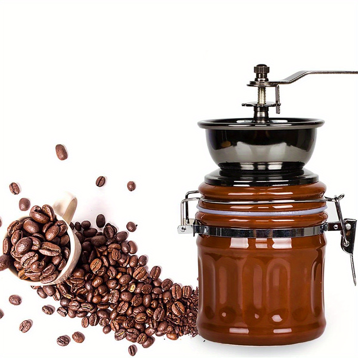 Molinillo de café manual de fresas de café ajustable