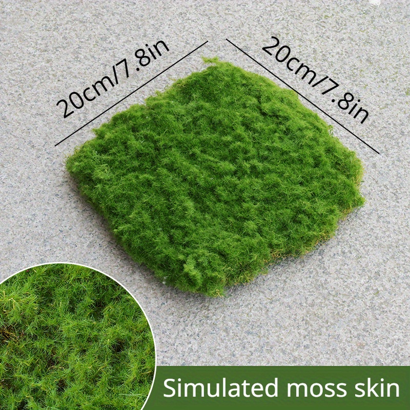 Artificial Moss Blocks Fake Green Moss For Chrismas Tree - Temu