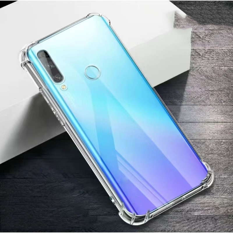 Funda de teléfono para Huawei P Smart 2019 con protector de pantalla de  vidrio templado y soporte de anillo de soporte, accesorios híbridos  delgados