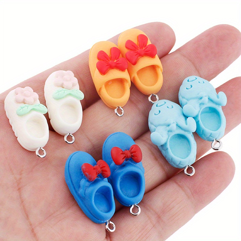 New Simulated Woolen Yarn Resin Charms for Jewelry Making Diy