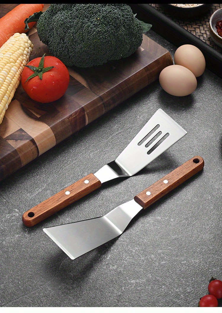 Pala Cucina In Acciaio Inossidabile Manico In Legno, Piccola Pala Friggere,  Gadget Cucina Cucinare Allaperto E In Casa, Checkout Online Rapido E  Sicuro