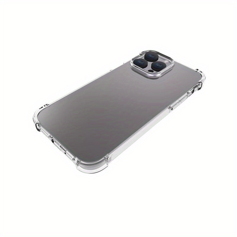 Soft TPU Transparent Silicone Case for iPhone 15 Series