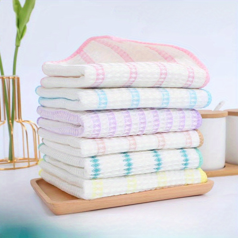 Super Absorbent Microfiber Kitchen Towels Extra wide Stripe - Temu