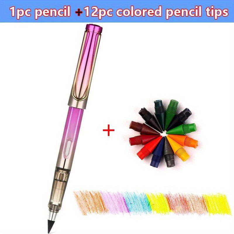 Infinity Pencil With Pencil Tip Everlasting Pencil Infinite - Temu