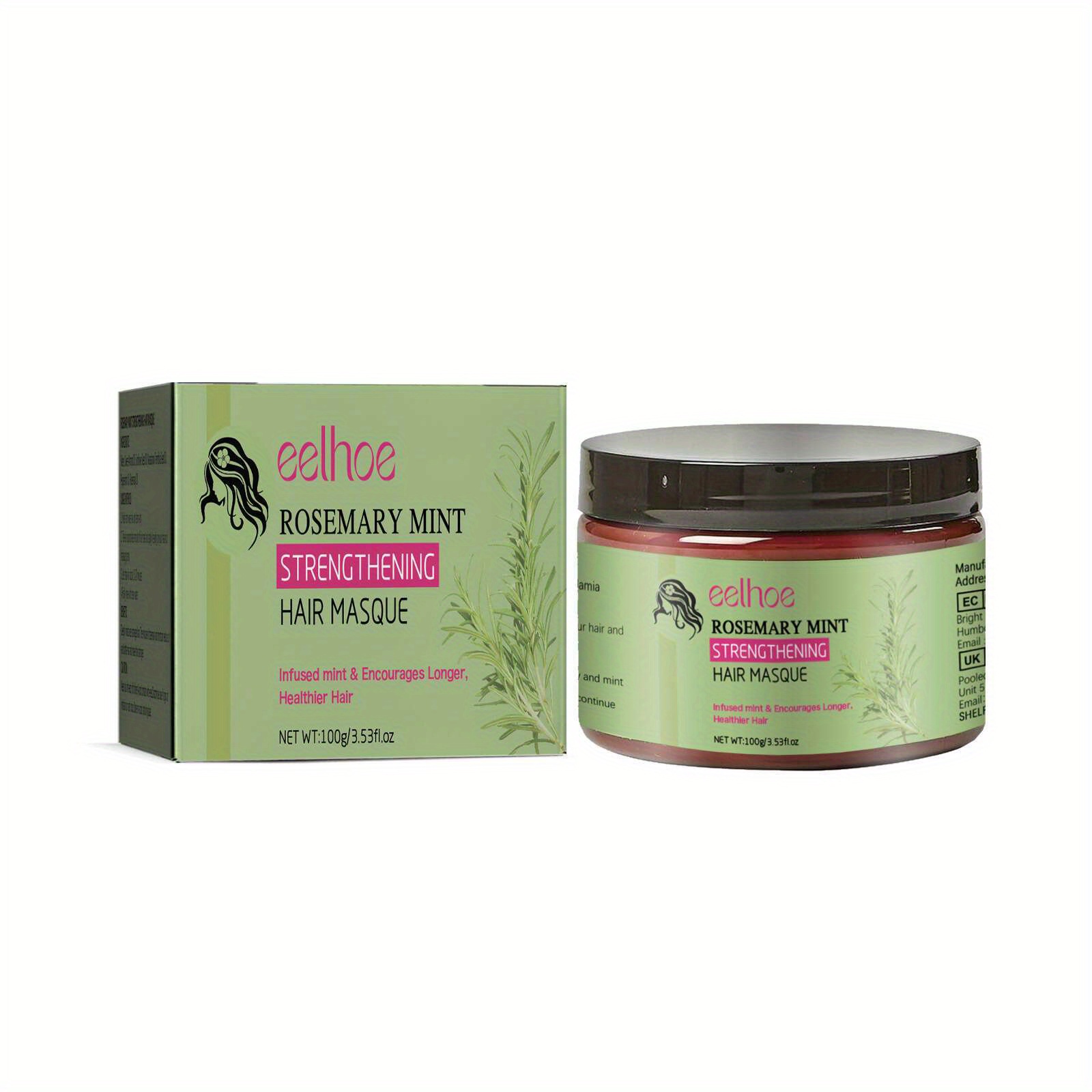 Rosemary Strengthening Hair Masque Rosemary Hair Mask Deep - Temu