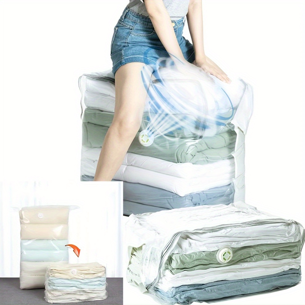 Spacesaver Vacuum Storage Bags (Medium 10 Pack) Save 80% Clothes Storage  Space - Vacuum Bags for Travel, Clothing, Comforters, Blankets, Bedding 