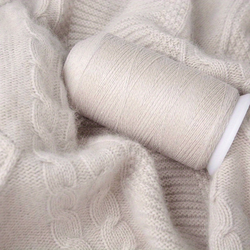 Cashmere For Knitting Hand Yarn Soft Machine 98% Cashmere - Temu