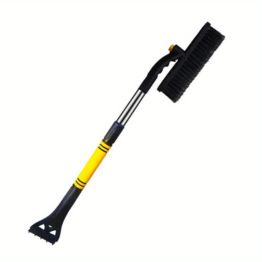 Ice Scraper For Car Extendable Ice Scraper Snow Brush For Car Auto Snow Ice  Removal Snow Broom With 360 Degree Pivoting Brush - AliExpress