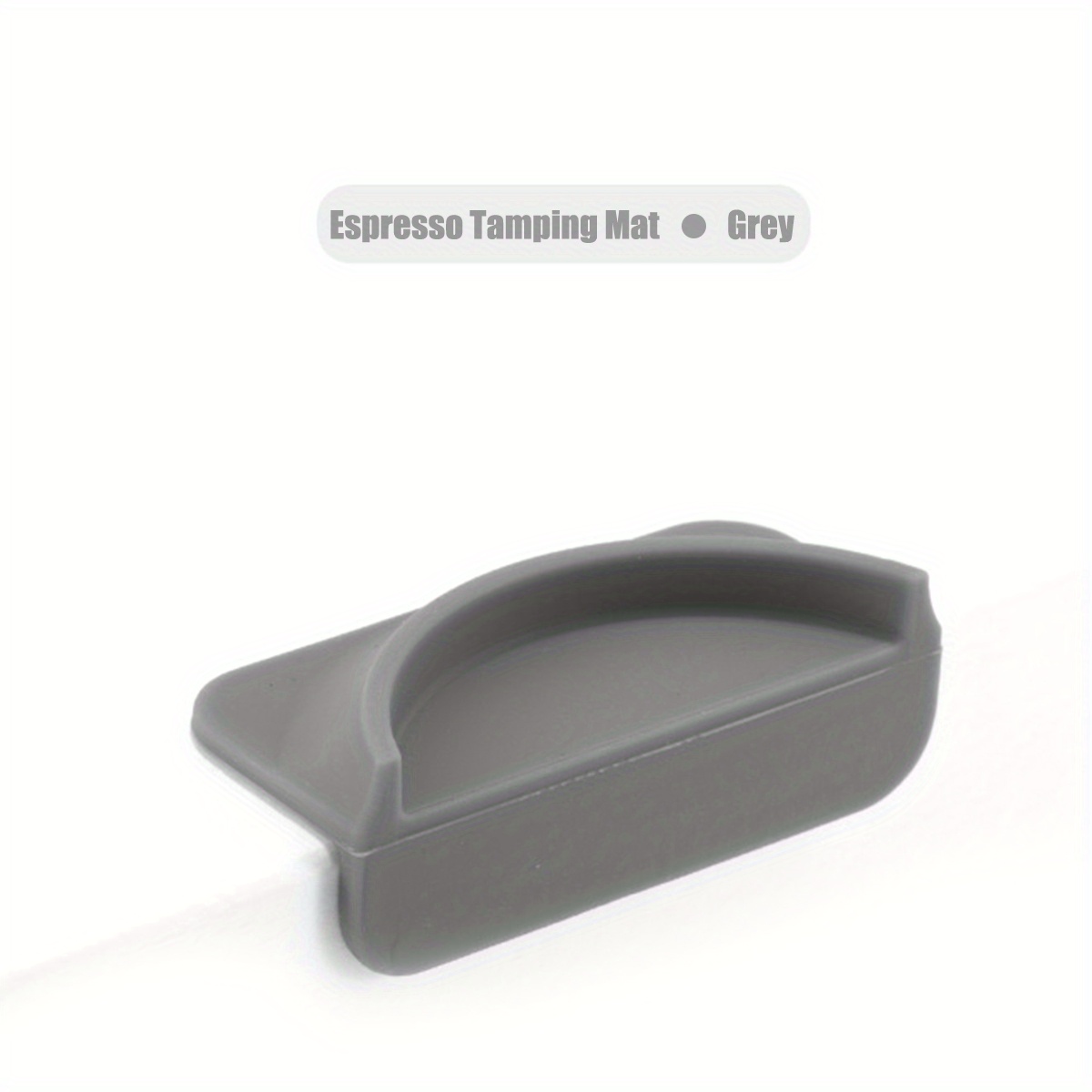 Coffee Tamper Mat Silicone Espresso Tampering Corner Mat Non-slip