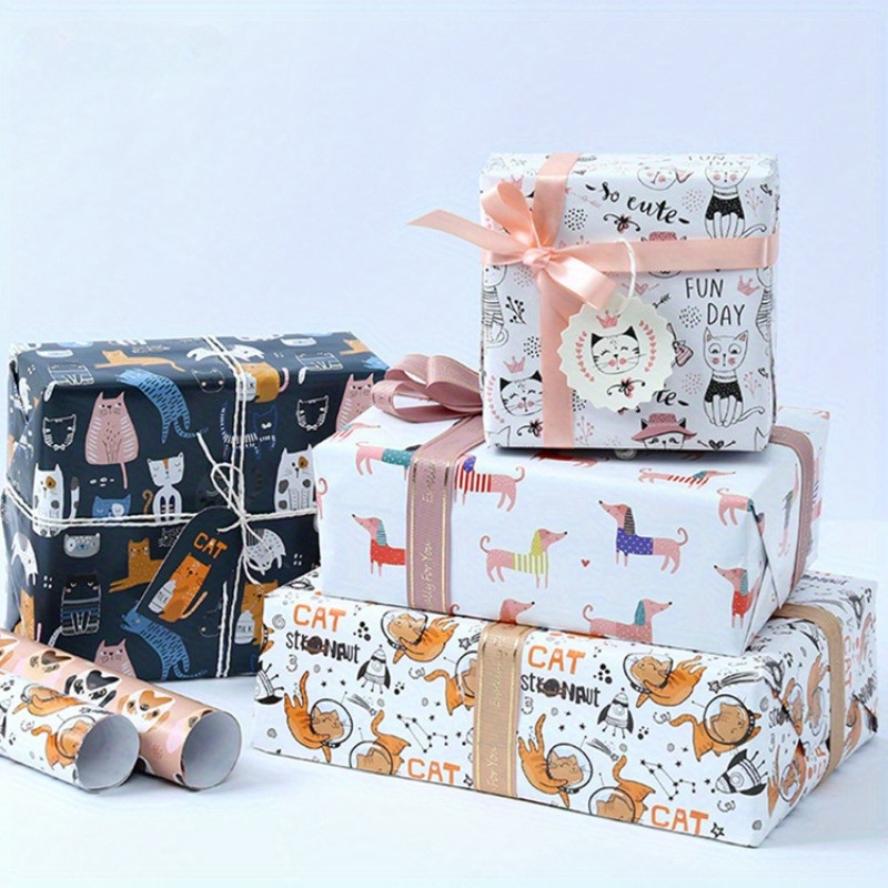 Set dos bolsas de regalo, flor de papel, bolsas de regalo hechas a mano,  regalos de