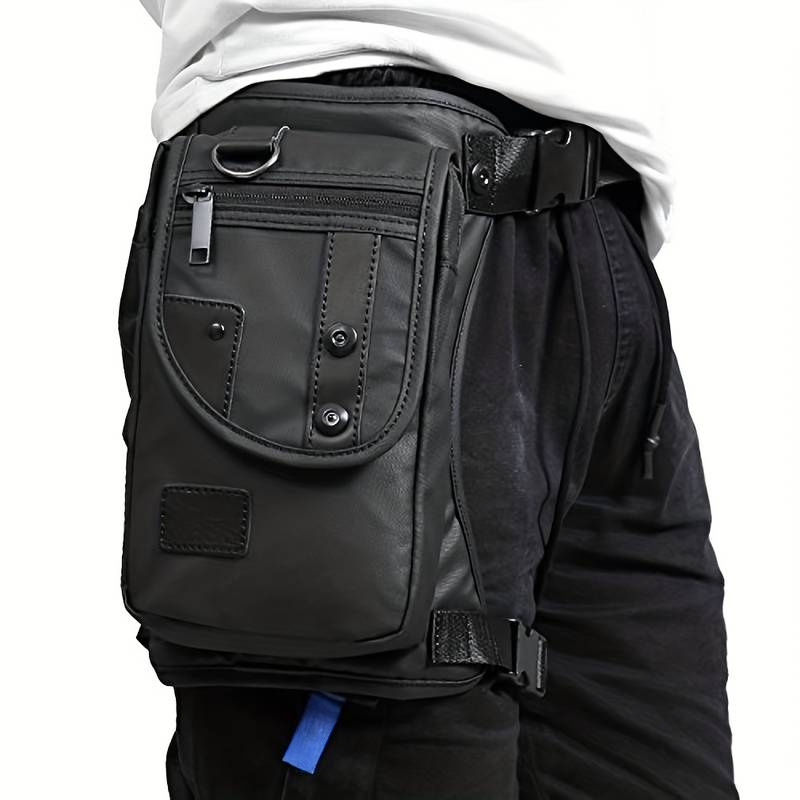 1pc Waterproof Nylon Leg Bag For Fishing, Multifunctional Portable Fishing  Bag, Suitable For Travel, Hiking, Cycling
