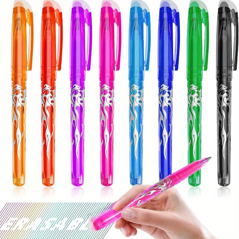 Colored Drawing Writing Pens Set Multicolor Fine Point Pens - Temu