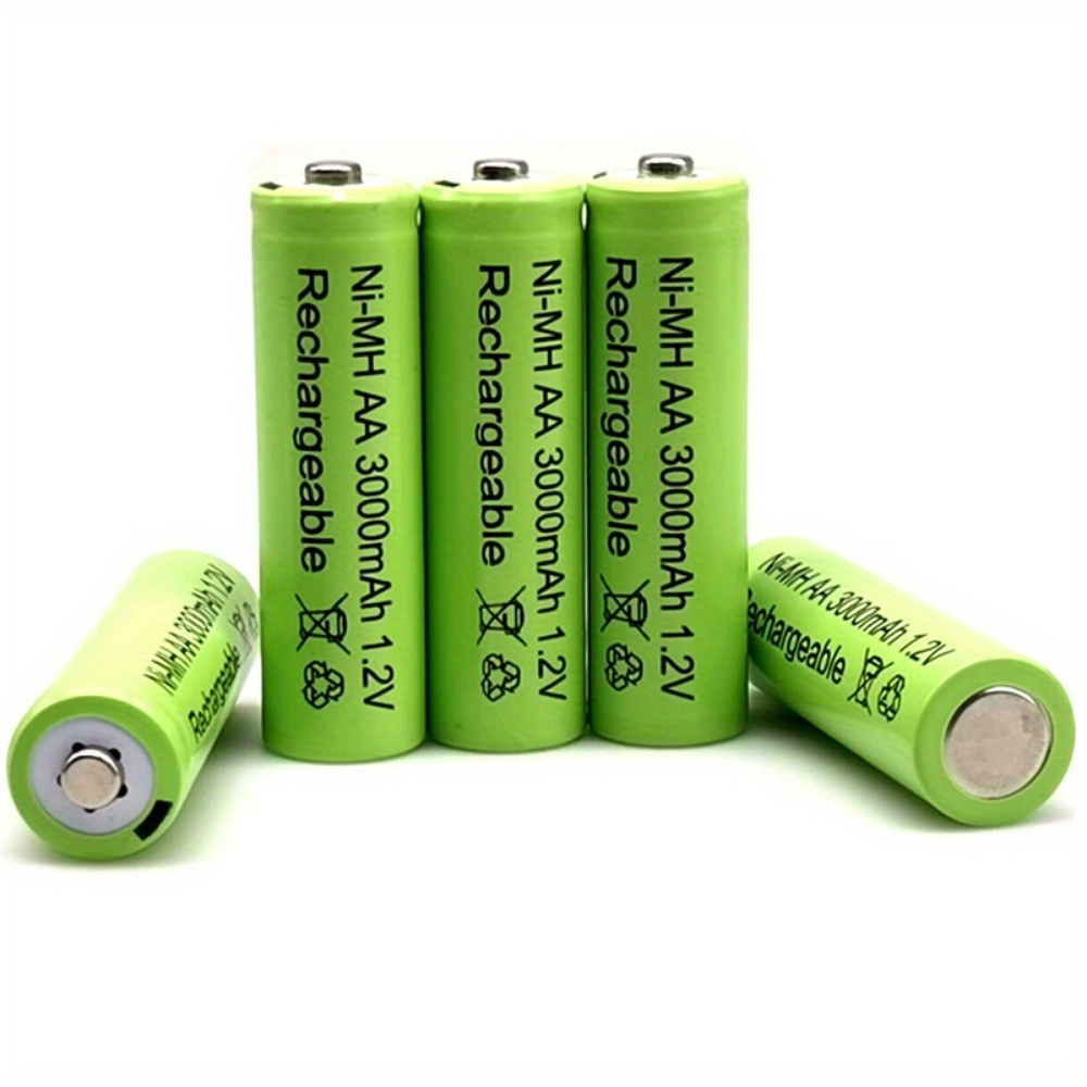 Rechargeable Batteries Aaa Aa 1.2v 3000mah - 2a 3a Lithium