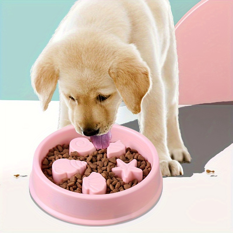 Slow Feeder Dog Bowl Anti choking Dog Puzzle Food Bowl Water - Temu
