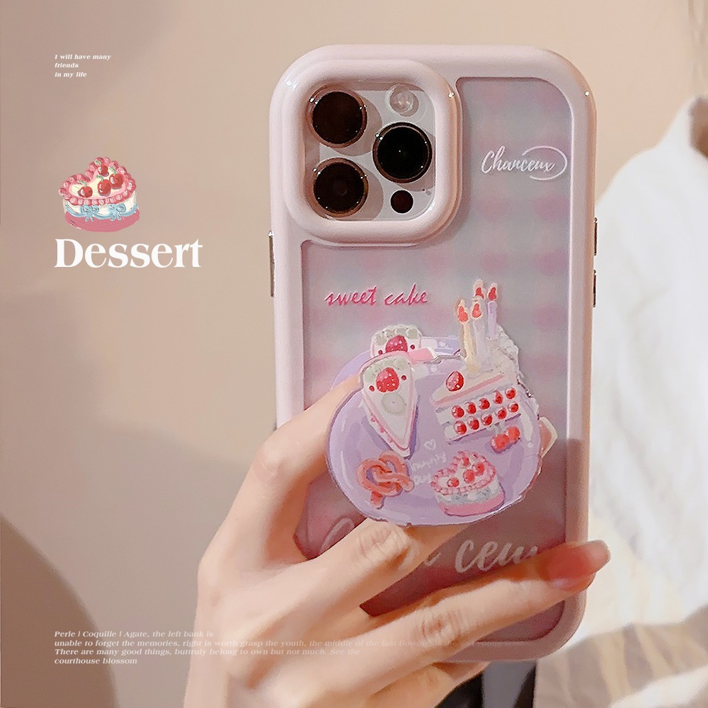 Cake Stand Hard Shell Phone Case Tpu Silicone Iphone 11 12 Temu