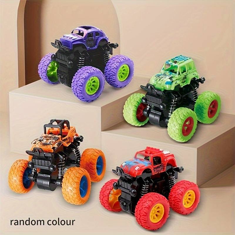 Boy Monster Truck 3 4 5 6 7 Years Old Push and go Friction - Temu