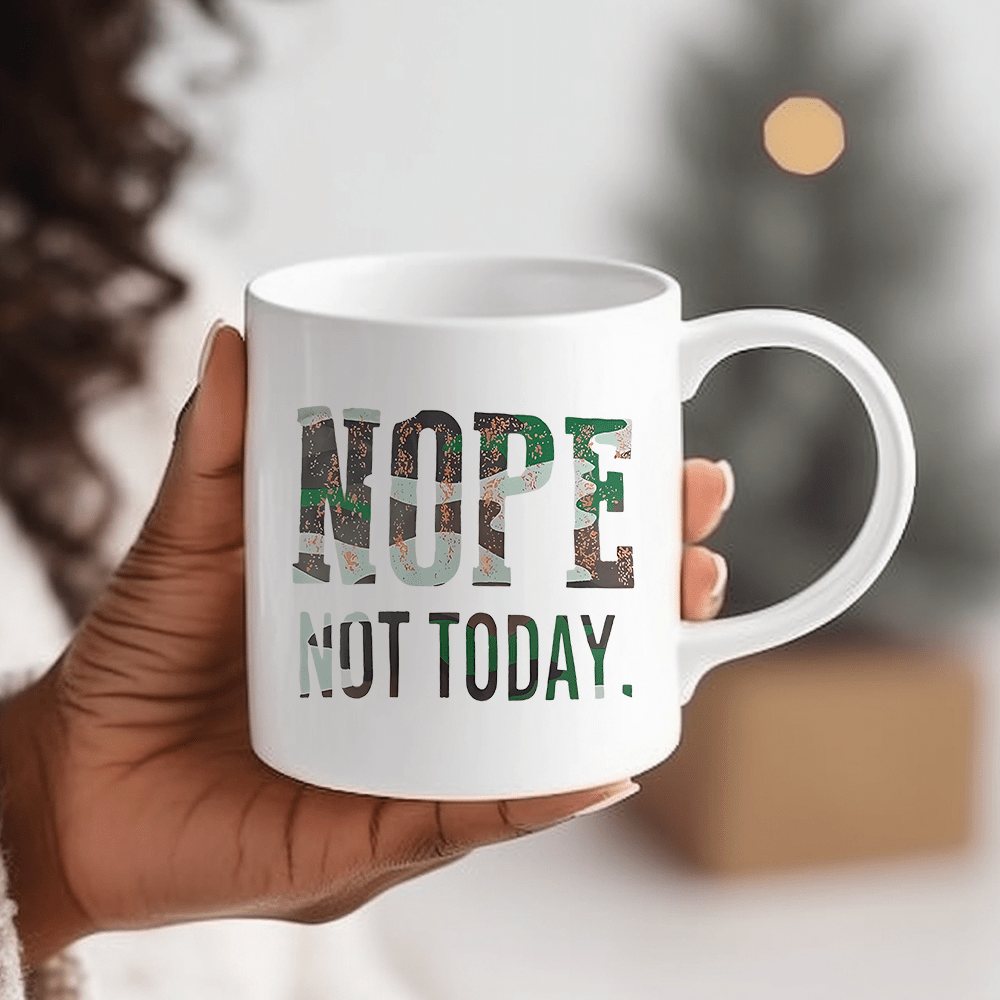 Cup of Nope Funny Mug, 16 oz.