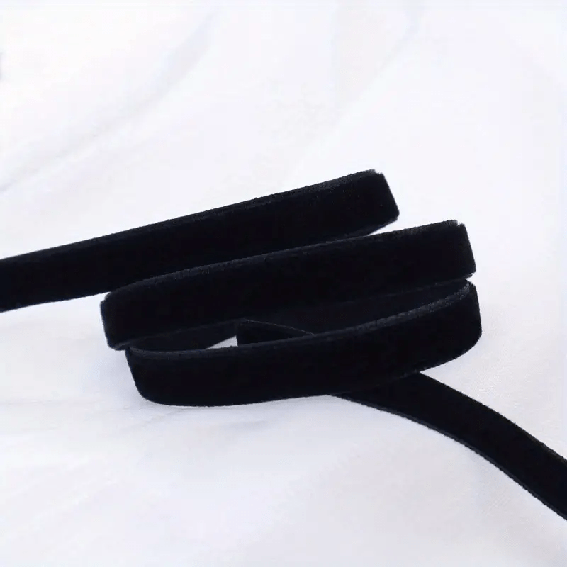 10 Yards Velvet Ribbon Velvet Wired Ribbon Velvet Ribbon - Temu