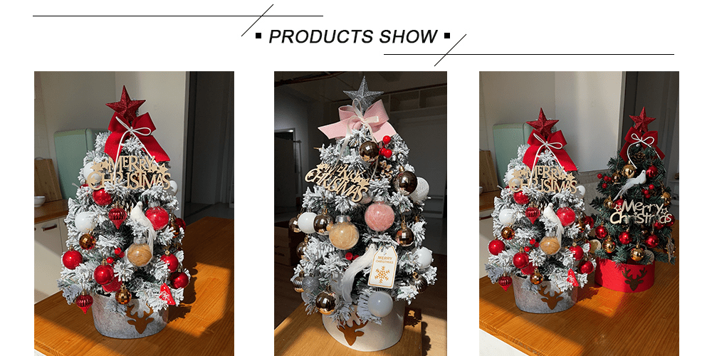 Christmas Decorations 17.72/23.62 Inch Lighted Mini Christmas Tree
