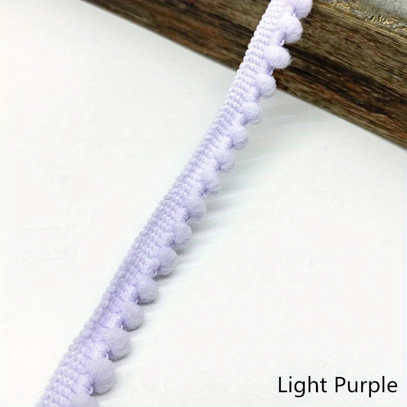 Pom Pom Lace Trim Ball Ribbon  Sewing Fabric Pompom Ribbon - 2