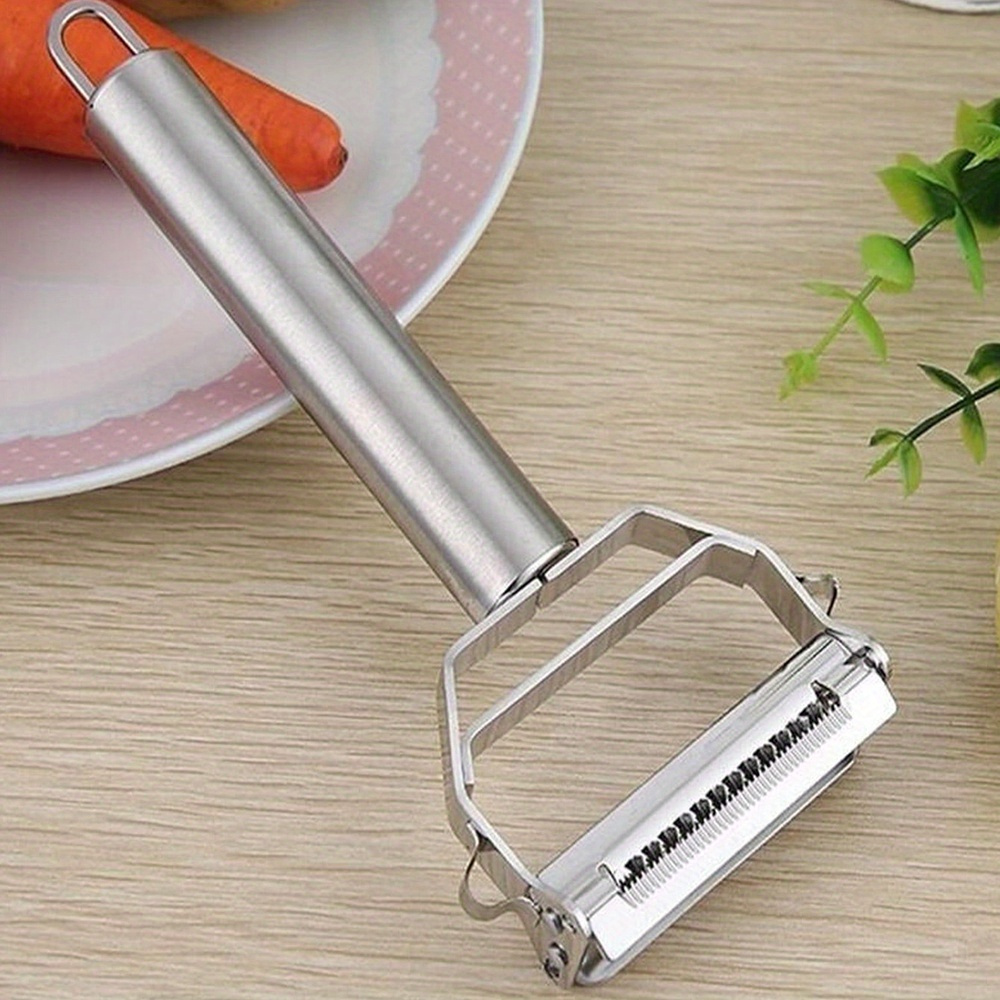 1 Stainless Steel Vegetable Peeler Julienne Cutter Slicer - Temu