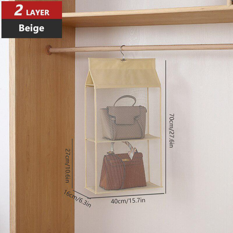 Lightweight Portable Hanging Clutch Bag, Transparent Purse Storage  Organizer For Closet - Temu