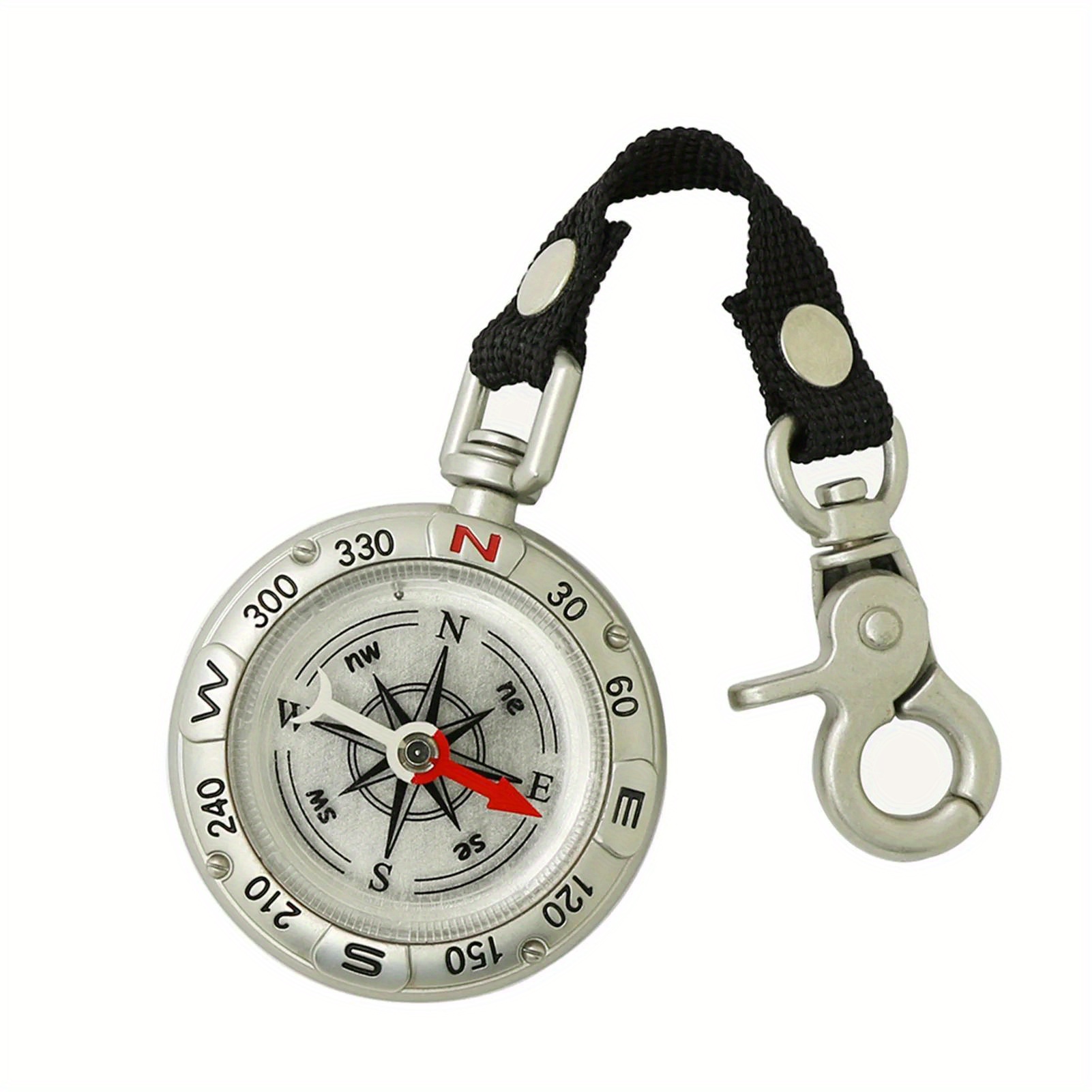 Mini Survival Compass Portable Pocket Compass For Outdoor - Temu