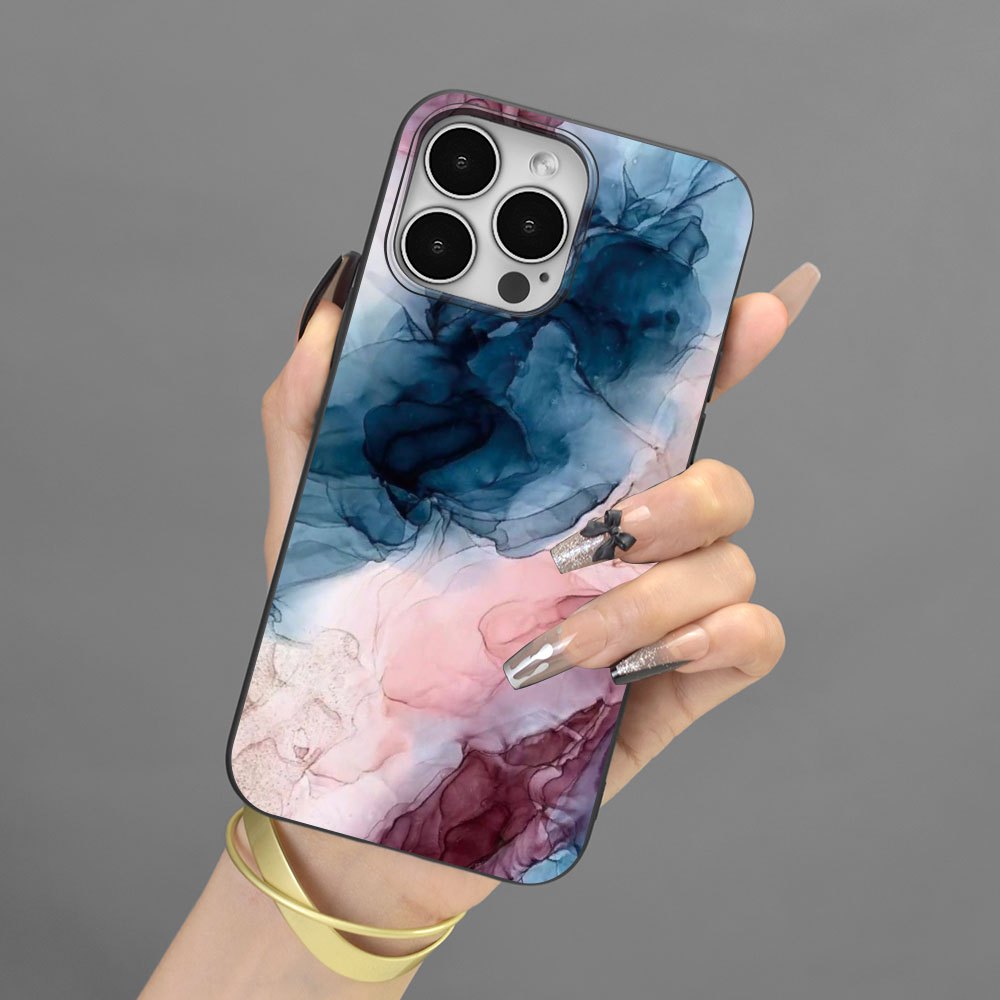 

Marble Graphic Printed Phone Case For 15 14 13 12 11 X Xr Xs 8 7 Mini Plus Pro Max Se, Gift For Easter Day, Christmas Halloween Deco/gift For Girlfriend, Boyfriend, Friend Or Yourself