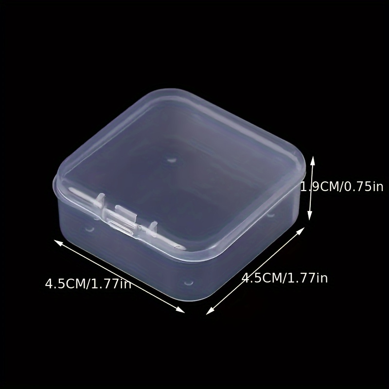 Plastic Container Lid Beads  Plastic Beads Storage Containers Box