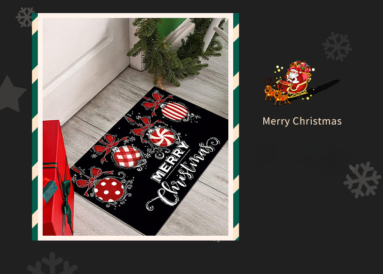 Christmas Doormat Winter Home Door Decor Truck Gnomes - Temu