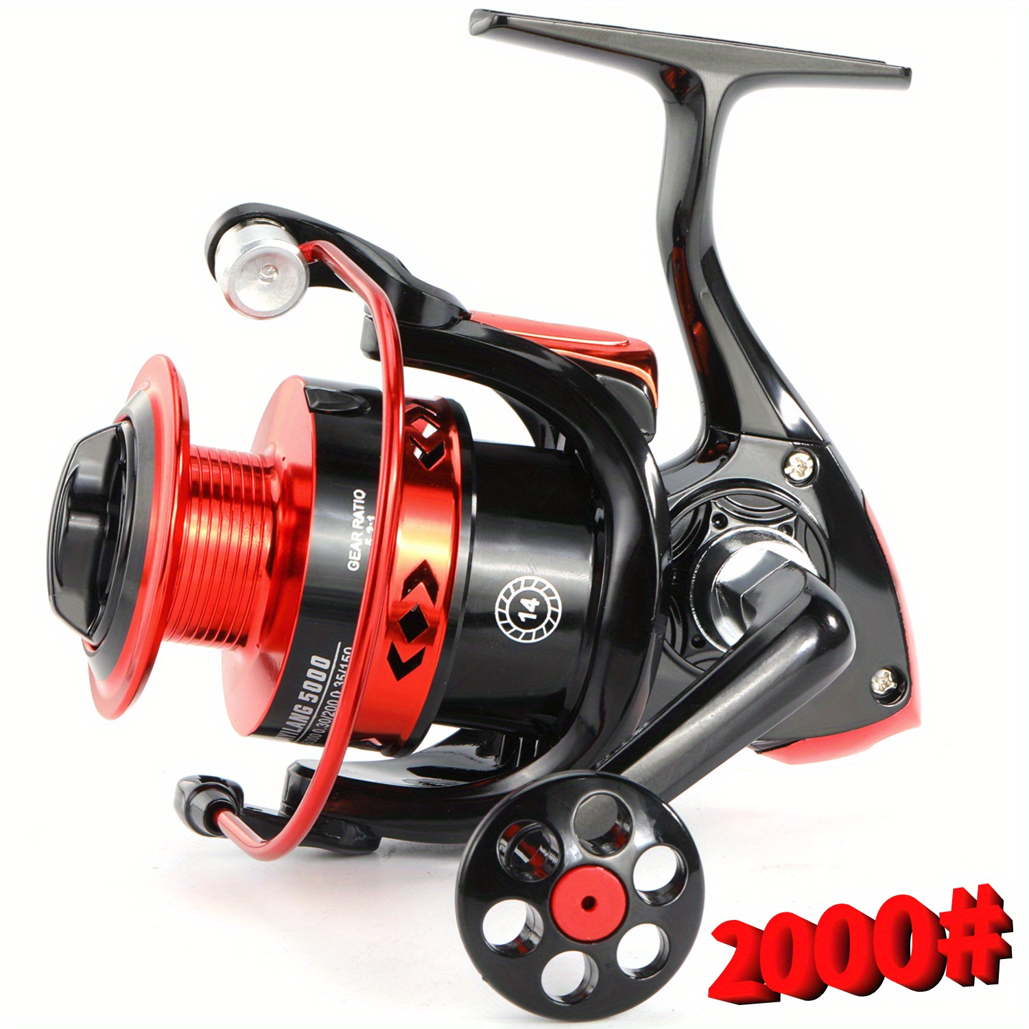 EatMyTackle 80 Wide 2 Speed Fishing Reels on 160-200 India | Ubuy