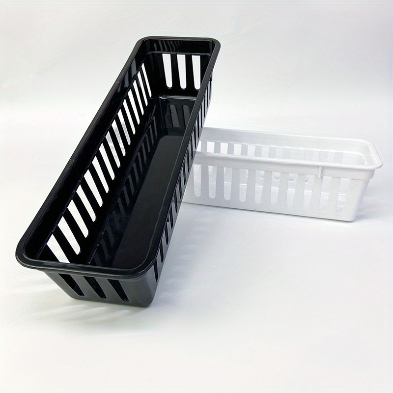 4 Pcs Storage Basket Sundries Organizer Shower Mini Shopping Cart Kids Box Small  Plastic Baskets Bin