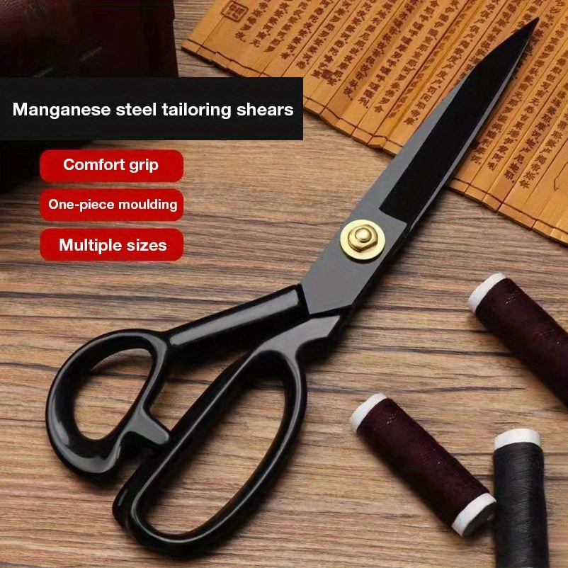 Fabric Scissors Professional Heavy Duty Scissors For Leather - Temu