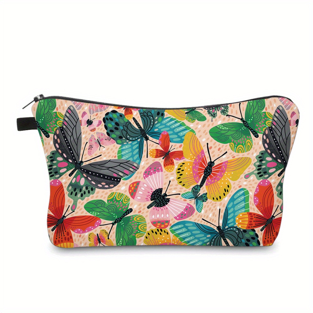 Bolsa Maquillaje Floral Bolsa Cosméticos Mujer Bolsas - Temu