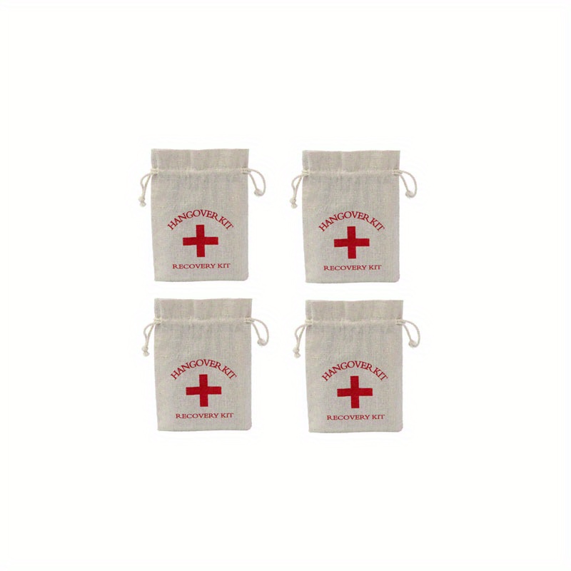 Wedding Hangover Survival Kit with Supplies | Hangover Kit Red Cross