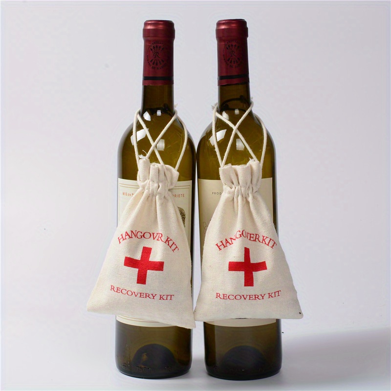 Wedding Hangover Survival Kit with Supplies | Hangover Kit Red Cross