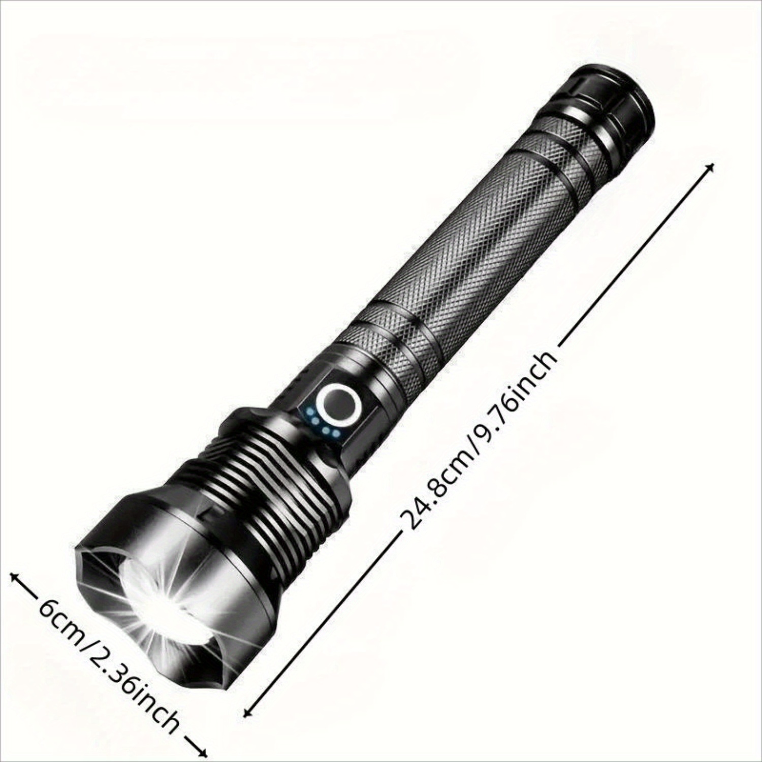 Torcia Tattica 1 Pezzo Lente Zoomabile Faro Led Ricaricabile - Temu Italy