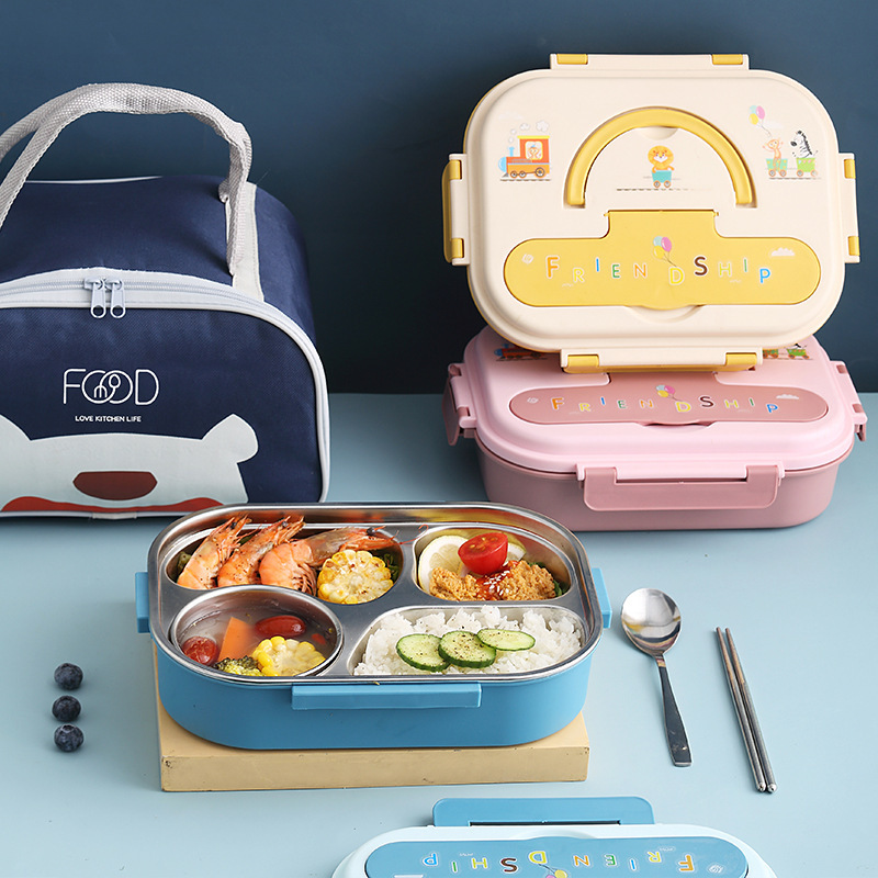 316 Stainless Steel Thermal Lunch Box Kids Lunch Box for School