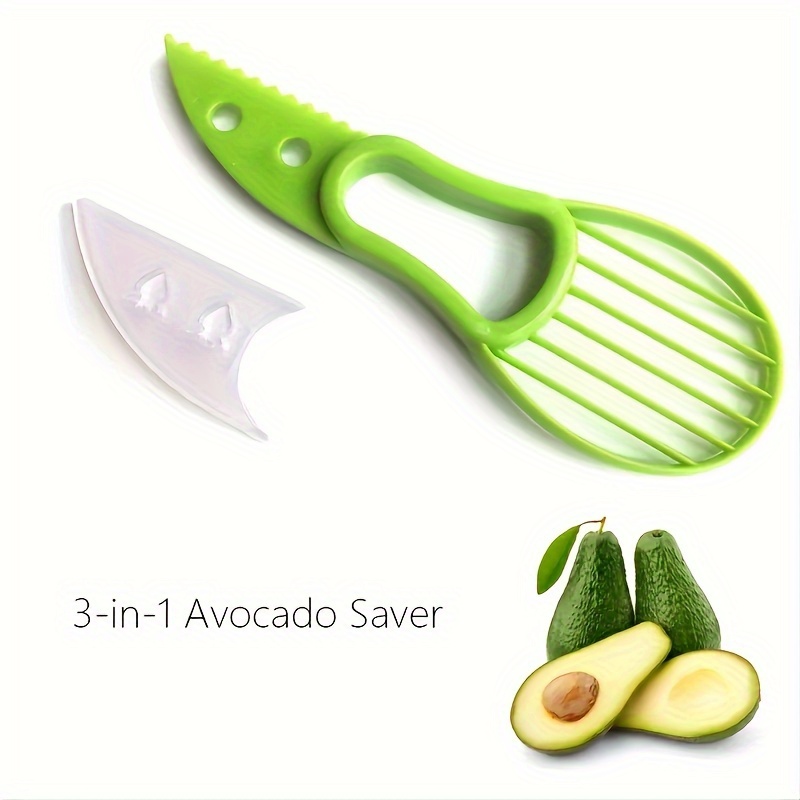 Avocado Slicer - 3-in-1 Tool For Hassle-Free Preparation Of Avocado,  Perfect For Outdoor And Home Kitchen Use green