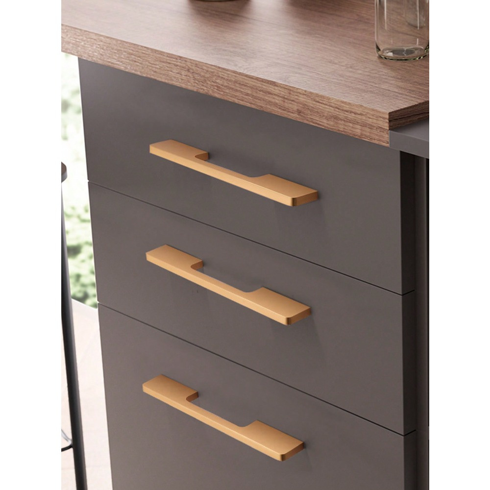 Golden furniture handles - golden cabinet handles