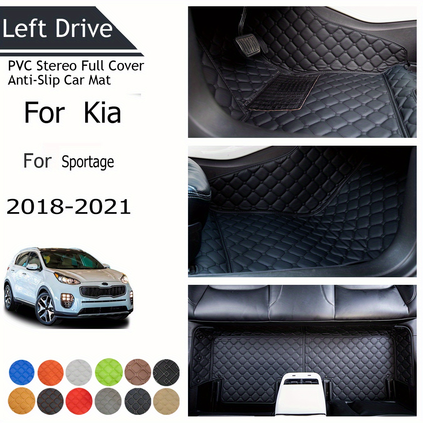 Tapis de sol de voiture pour Kia Sportage NQ5, tapis de sol pour