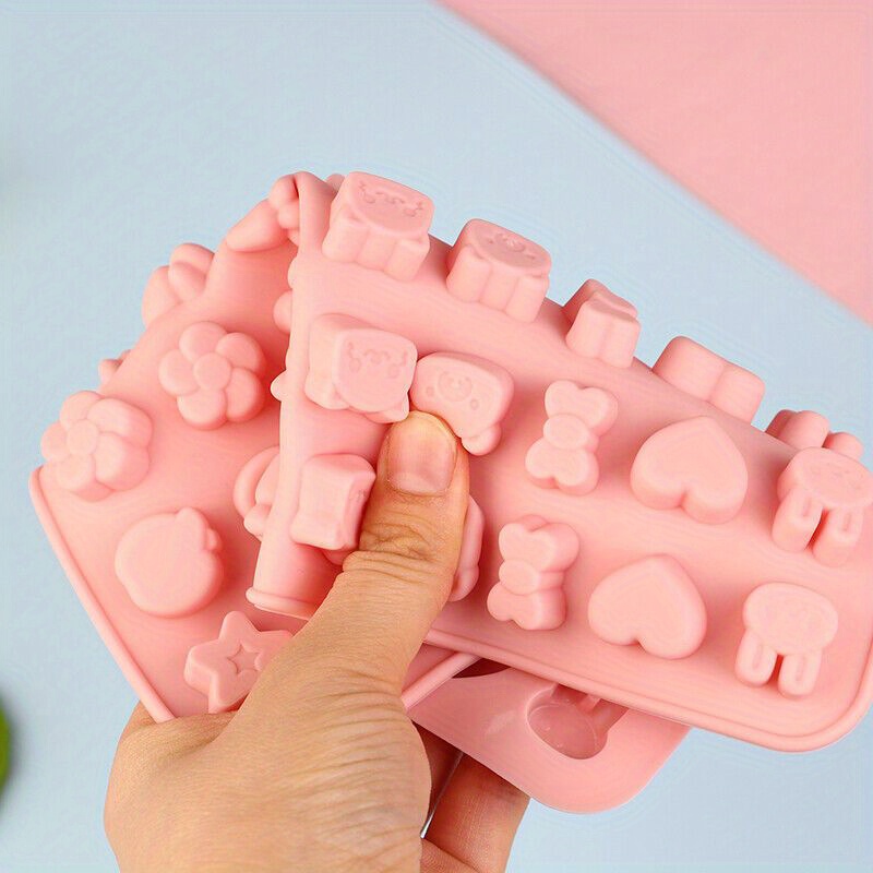 Animal Molds Cake Decorating Supplies Animal Silicone Molds for Chocolate  DIY Cookies Mousse Candy Ice Handmade Soap Animal Fondant 