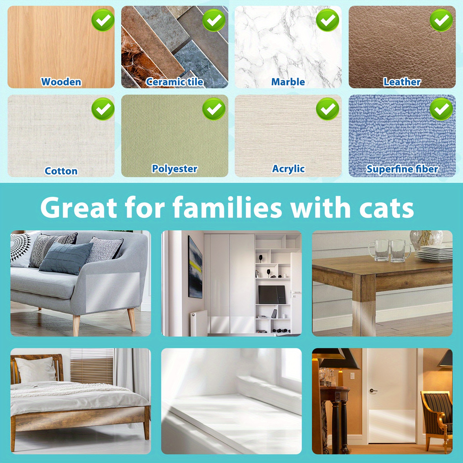 Clear Pet Furniture Protector Sticker Cat Furniture - Temu